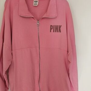 Pink Zip-Up Sweatshirt in Good Condition Used Once.